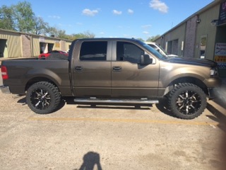 Ford F-150 truck tint at Lalo's Shop Houston